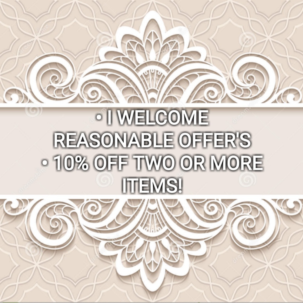 REASONABLE OFFER'S ARE ALWAYS CONSIDERED